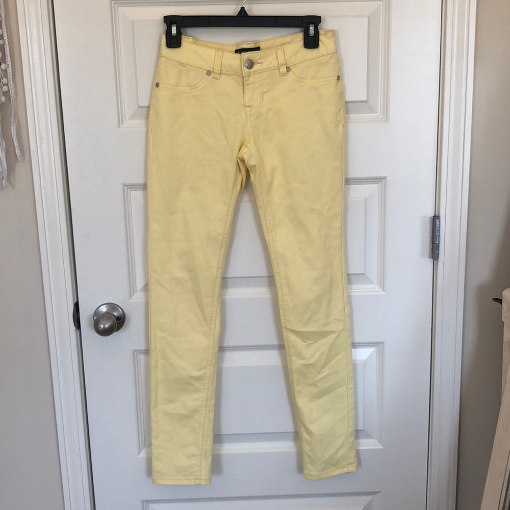 Pastel Yellow Size 3 jeans